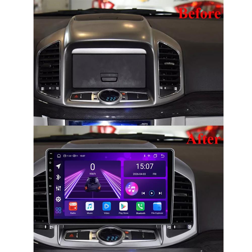 Android Car-Play Car Radio For Chevrolet Captiva 2011-2016 Multimedia Player Head Unit Stereo GPS Navigation BT WIFI,8 CORE ,2+32GB