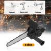6 Inch Electric Drill Modified To Electric Chainsaw Tool Attachment Electric Chainsaws Accessory Practical Modification Tool  Power Woodworking Tool