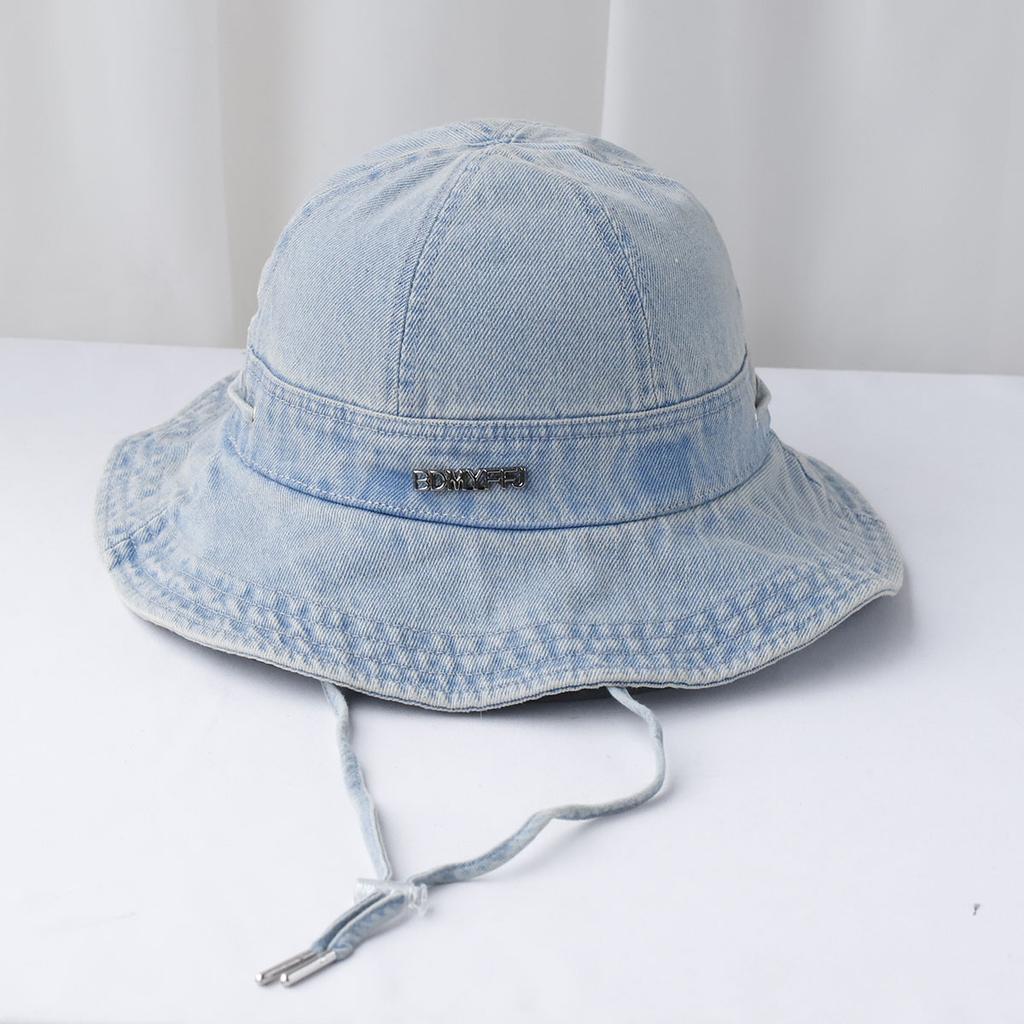 2025 Panama Denim Bucket Hats Shabby Breathable Sun Protection Fisherman Hat For Women Men Summer Sport Hiking Bob Caps