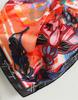 Color flower European and American style silk scarf sunscreen shawl new scarf simulation silk 71cm square scarf professional OL scarf women