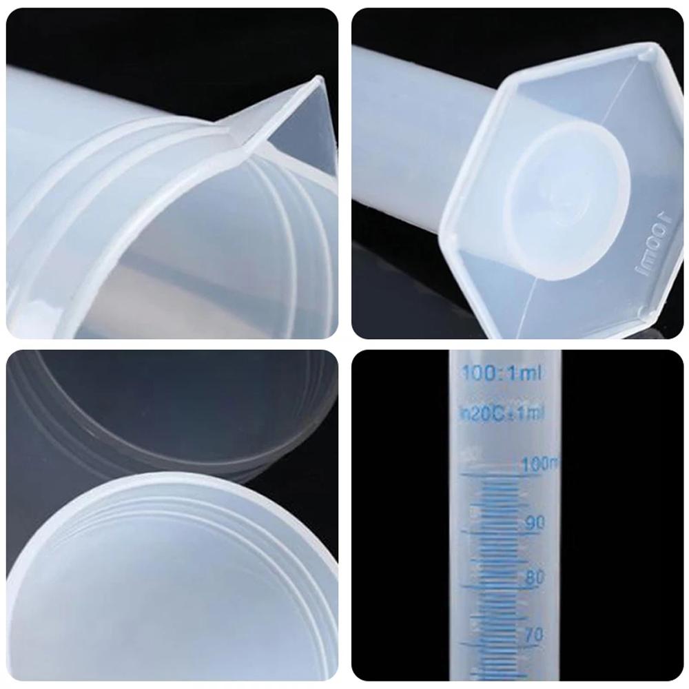 Transparent Plastic Measuring Cylinder Measuring Cylinder Graduated Tube Graduated Cylinder