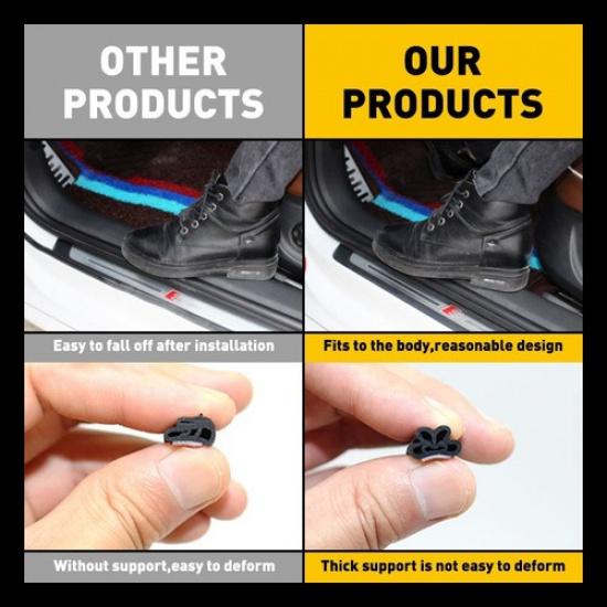 Rubber Seal Edge Trim Weather Strip Noise&Wind&Snow Water Proof Material EOA