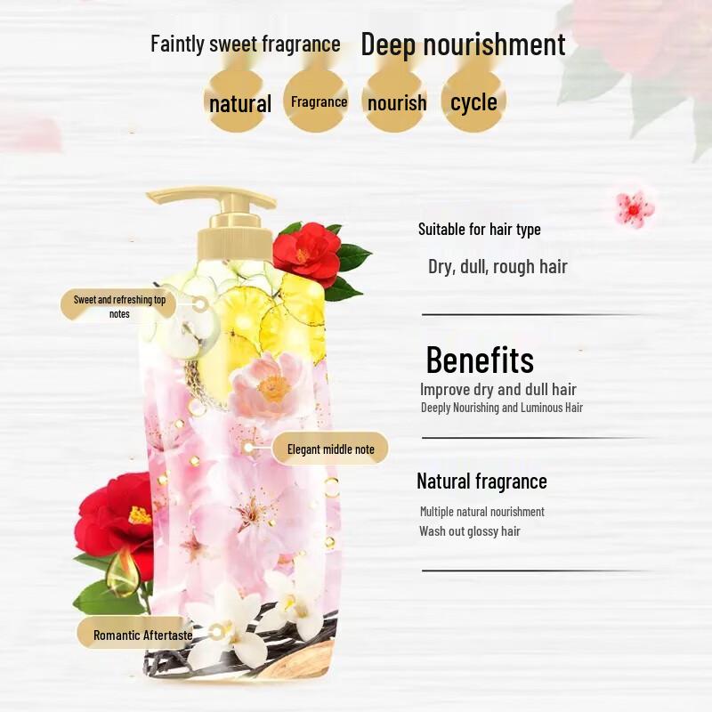 Suhre Camellia Oil Brightening & Nourishing Shampoo