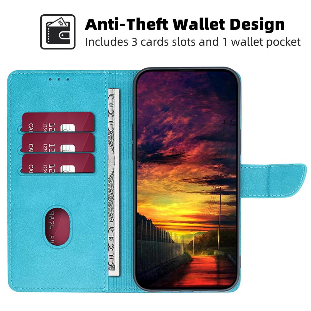 For Motorola Moto G53 5G/G13 4G/G23 4G PU Leather Wallet Phone Case Magnetic Clasp Stand Cover