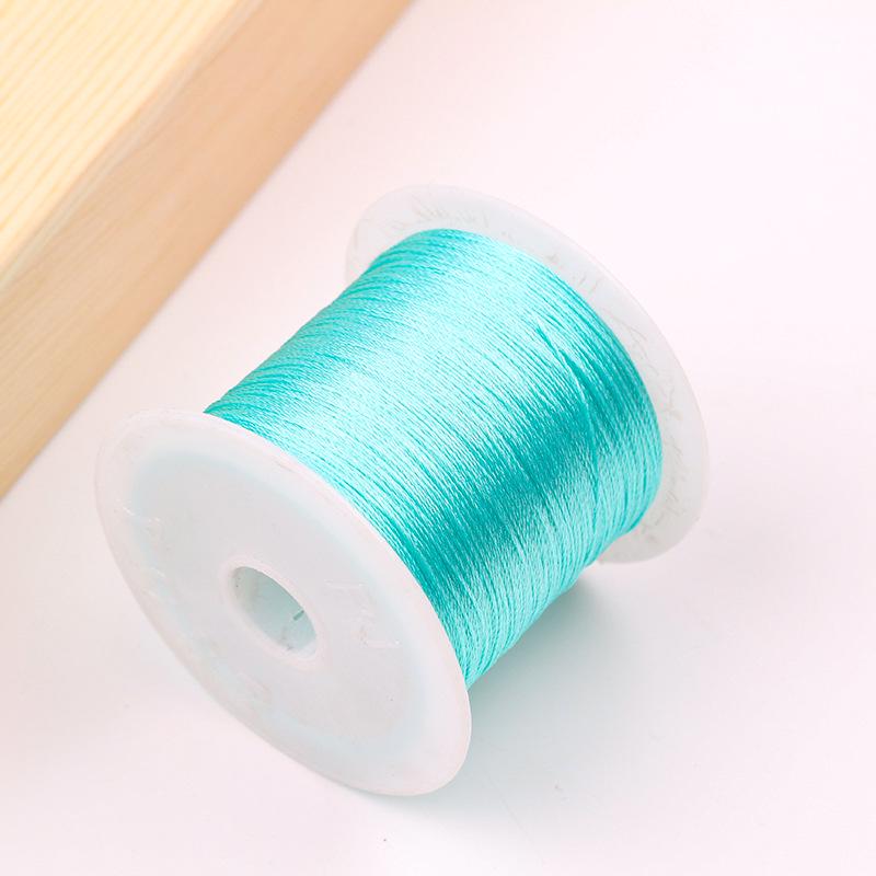 Boting Feines Nylon Eisseide Quastenfaden für Handgemachte Stickerei