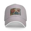 four flowers Baseball Cap Big Size Hat hard hat Unisex Womens