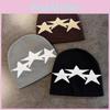 Minimalist Star Knit Beanie For Men Women Winter Warmth Casual Headwear