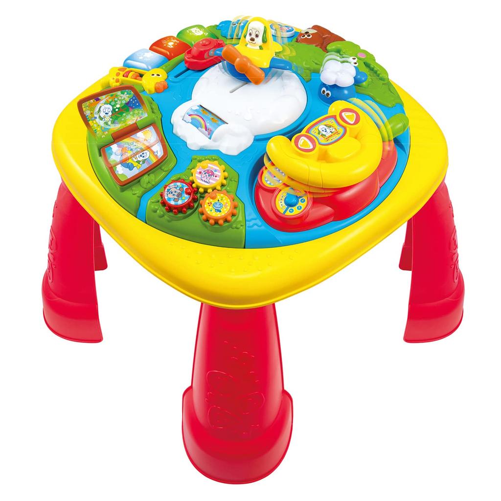 Joy Palette Wan Wan and Utan Touch and Play and Have an Wan Yubisaki Play Board 43x43x43cm Plastic (JOYPALETTE) Let's Adventure! Wan's