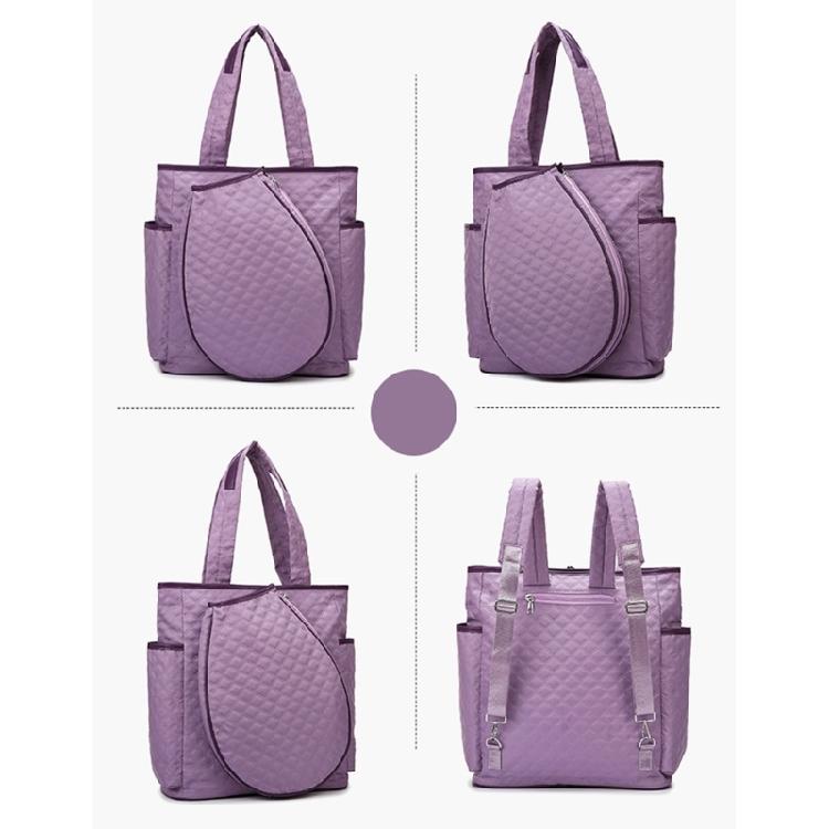 Tennis Toted Bag Pickleballs Bag Holds 2 Rackets Sports Gym Bag Lightweight Waterproof Tennis Racket Backpack Women Men