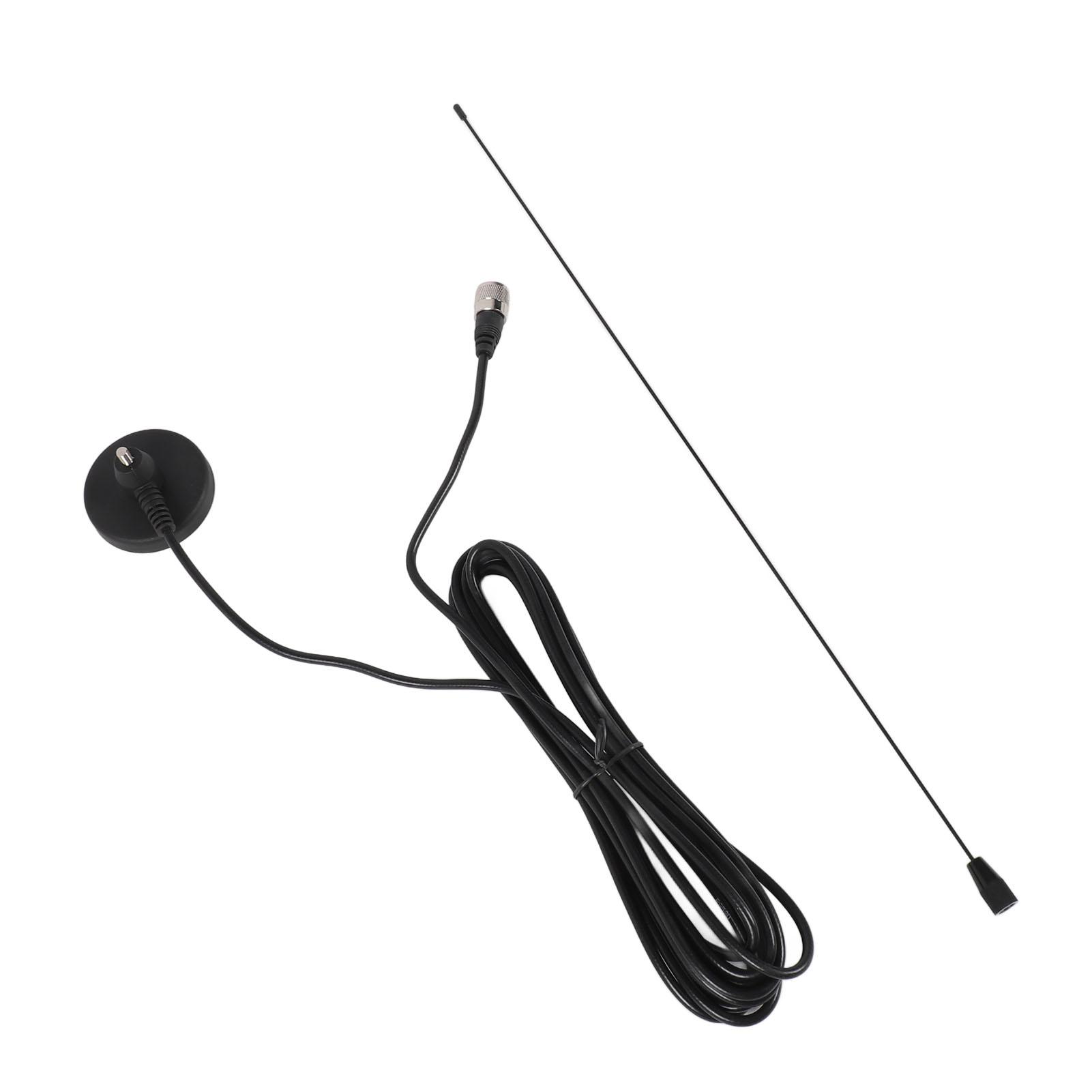 

Мобильная автомобильная радиоантенна 144 МГц 430 МГц VHF UHF двухдиапазонная автомобильная радиоантенна с магнитным основанием