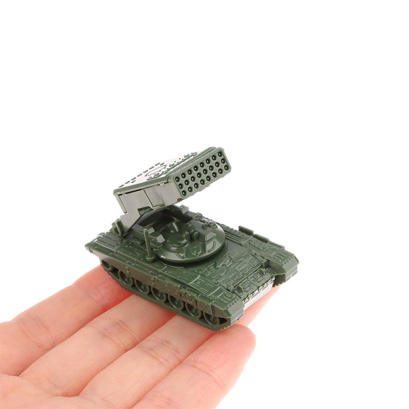 For Boys 1/4Pcs Tos Rocket Artillery Military Fighting  1/144 Plastic 4D Assembled T-90Ms Main Battle Tank Model
