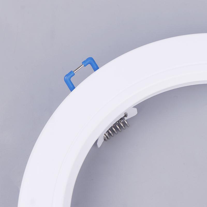 Led Downlight Spotlight Brackets Light Stand Adapters Lamp Shade Rings Hole Enlarge White Outer Frames Cut Out Remedial Circles