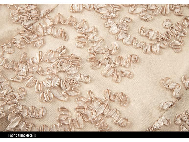 Rochii retro de primăvară și toamnă pentru mărimi mari: Stiluri europene și americane, dantelă proaspătă, aspect casual