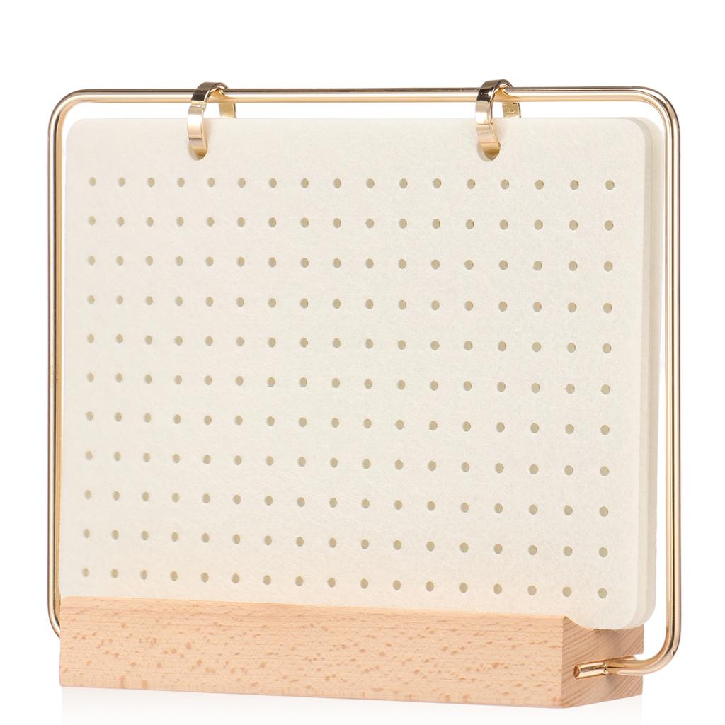 Brooch Display Panels Felt Pin Brooch Storage Stand DIY Badge Button Brooch Storage Holder Jewelry Necklace Earring Display Rack