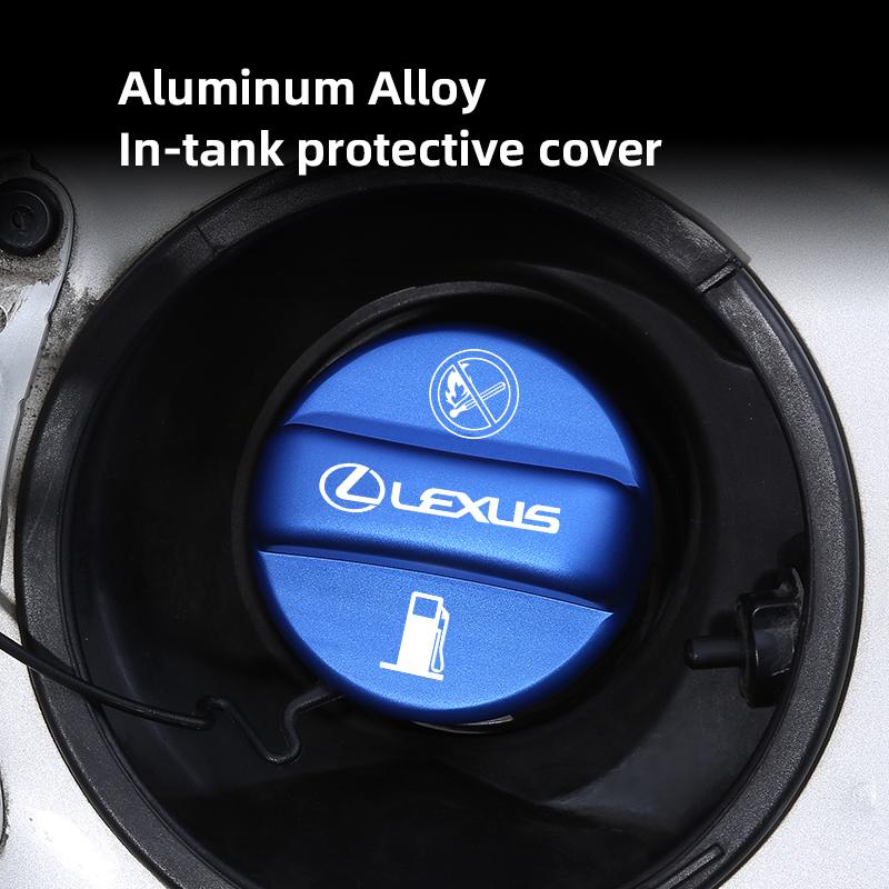lexus Car Fuel Tank Cap Alloy Petrol Box Cover Accessories For F SPORT GS IS LS LX CT LC RC GX460 LBX NX RX 350h 450h ES UX 300e