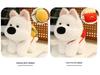West Highland Terrier Plush Toy Puppy Doll for Children