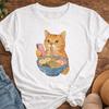 Funny Cat Shirt - Ramen Kitty Tee - Food Lover Humor Gift