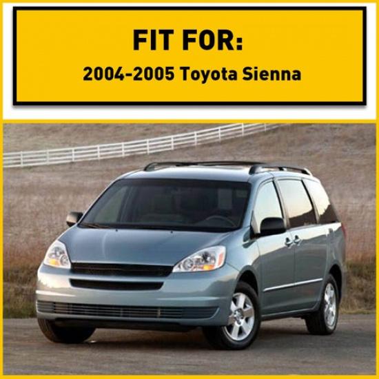 Fog Light Cover Set For 2004-2005 Toyota Sienna Front Driver And Passenger Side