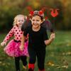 3Pcs/Set Demon Horn Hair Band Halloween Cosplay Props Funny Demon Wings Set  Role Play
