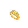 Sand Unique Vietnamese Gold Wealth Symbol Ring For Men With Modern Fit Adjustable