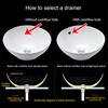 Bathroom Lavatory Basin Sink Pop Up Drain with Round Carved Cover  Brass with & Without Overflow Vanity Sink Waste Drainer