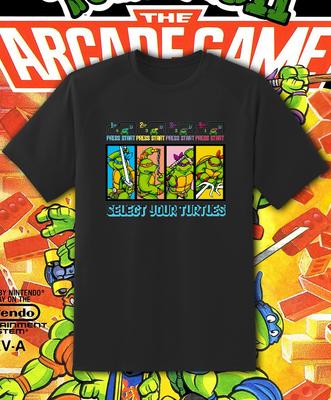 TNMT Ninja Turtle Retro Video Game T Shirt Youth M - Adult 6XL Fast Ship! Unisex T-Shirt
