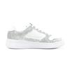Li Ning Floating Boat Cushioning Abrasion Resistant Low Top Skateboard Shoes Unisex White AGCS419-1(Team1556-)