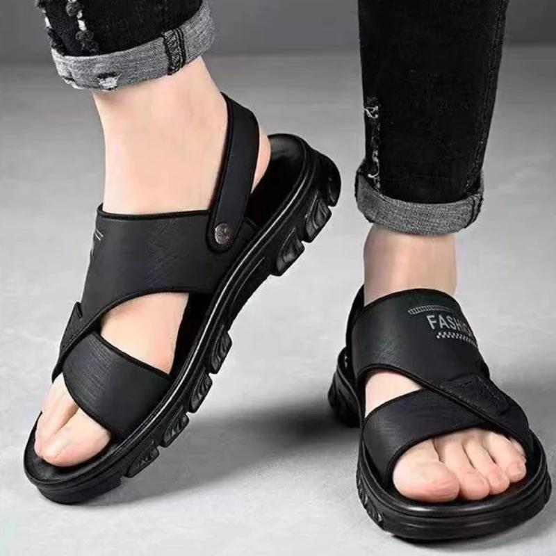 Fashion Soft Man Sandals Internet Celebrity Clearance Sale Cheap Liquidation on Offer Wholesale New Design 2025 Descount Shoes for Men