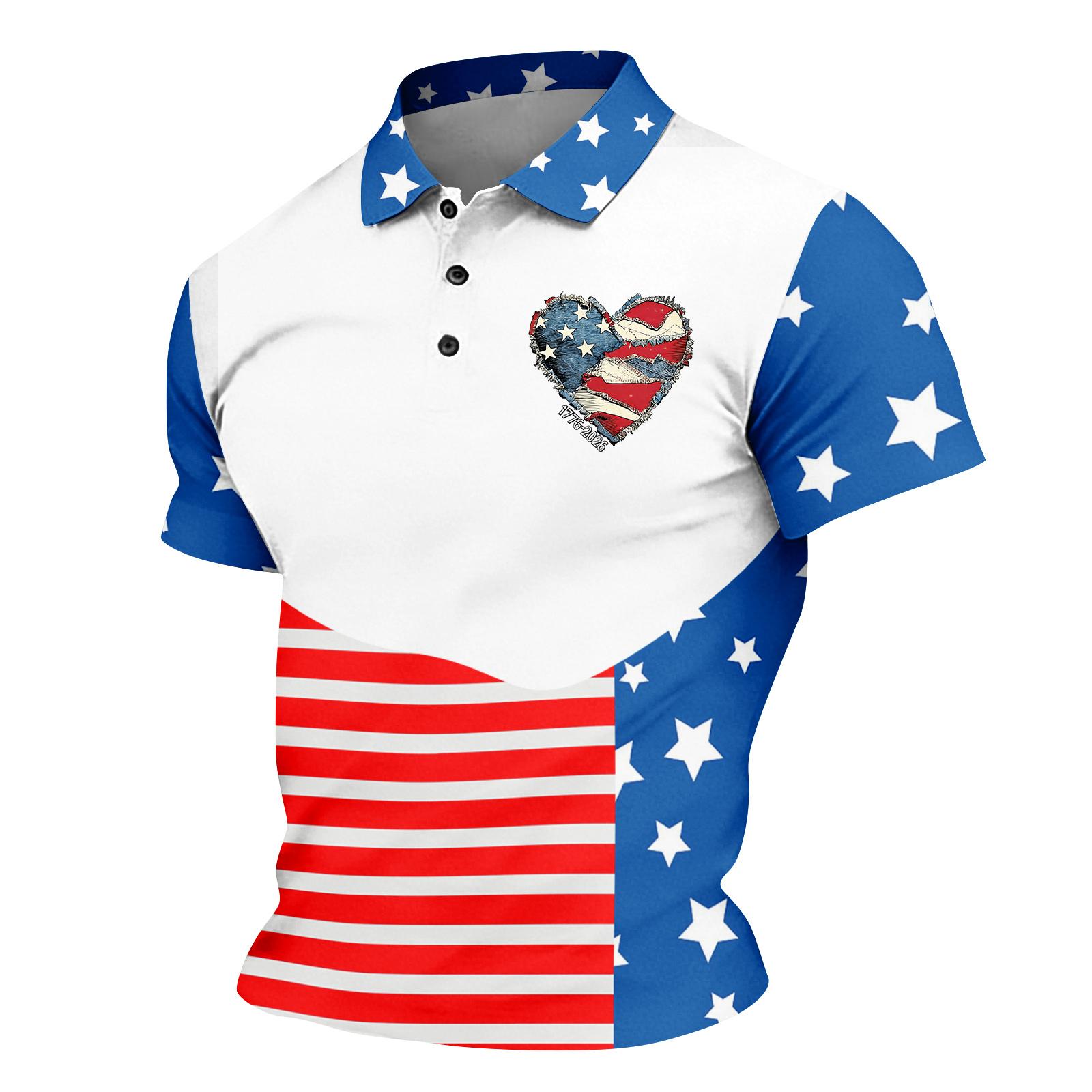 

Мужская повседневная рубашка с воротником на пуговицах с коротким рукавом L синий