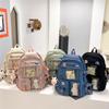 Women's Korean Style Student Backpack - Oxford Cloth Harajuku Schoolbag for Primary & Middle School