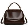 Bag Women's Bag New Trend Fashionable Retro Versatile Large Capacity Leather Shoulder Crossbody Bag Women's Handbag
