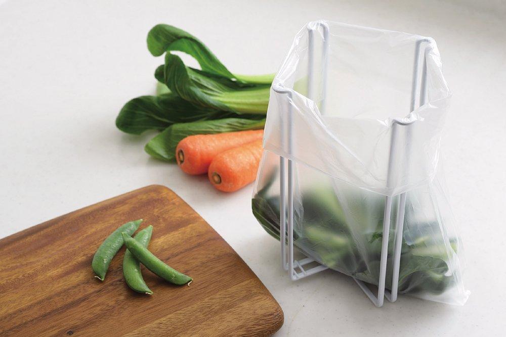 Pearl Metal Kitchen Rack White L Eco Stand Skit HB-3595