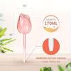 Sfere per l'irrigazione di piante di tulipano rosa per piante in vaso da interno ed esterno Gocciolatori automatici per piante Strumenti automatici per l'irrigazione