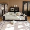 Cream Wind Sofa Cushion Wash Cotton Four Seasons Universal New  Sofa Backrest Cover Towel Non-slip Dustproof Sofa Cover