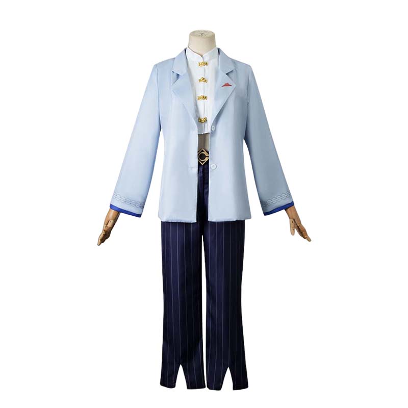   Yelan Cosplay Costume Game Yelan Cosplay Wig Adult Women Uniform Outfit Halloween Carnival Costume Clothes