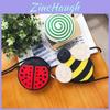 Adorable Cartoon Shoulder Bag For Girls Featuring Cute Bee And Ladybug Design