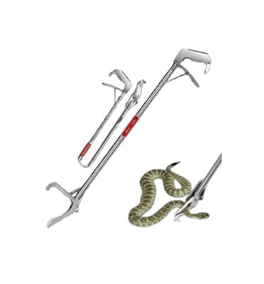 Snake Trap Stainless with Snake Snake Catcher Snake Hokaku120 Rod, 120cm, Steel, Lightweight, Foldable, Lock, Catcher, Rod, Prevention,