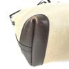 Gucci 247207 With Porch Logo Tote Bag Shoulder Bag Leather/Canvas Beige/Brown