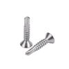 410 Stainless Steel Flat Head Cross Recessed Self-Tapping Drill Tail Screw for Doors and Windows