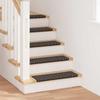 Self Adhesive Stair Protectors 15 Pcs Anthracite 65 X 21 X 4 Cm