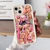 Karol G Latino Mobile Cell Phone Case for iPhone 17 16 15 14 13 12 11 Air Pro Max Plus Thicken TPU Colorful Cover Cover Pretty