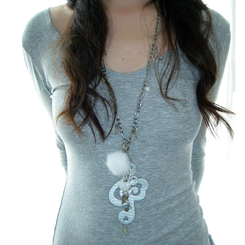 

Jewelry Musical Notes Wings Heart Pendant Necklace for Women Harajuku Kawaii Accessories Korean Fashion Chain Necklace Punk