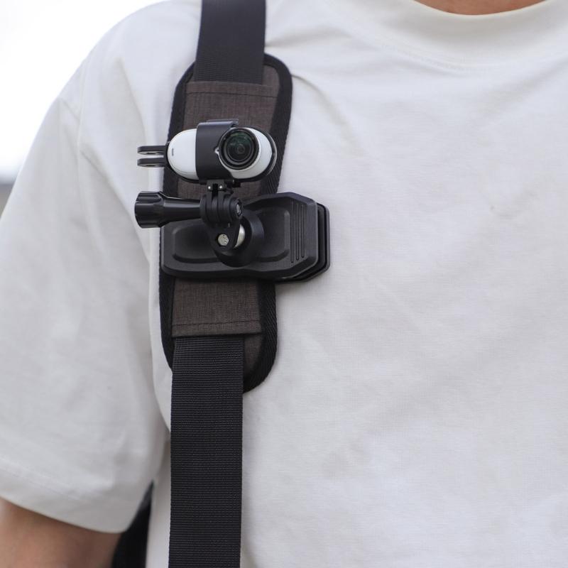 Action Camera Holder, Instants Flip Between Portrait and Landscape Stand , Flashes Transfer Companions for GO 3/3S