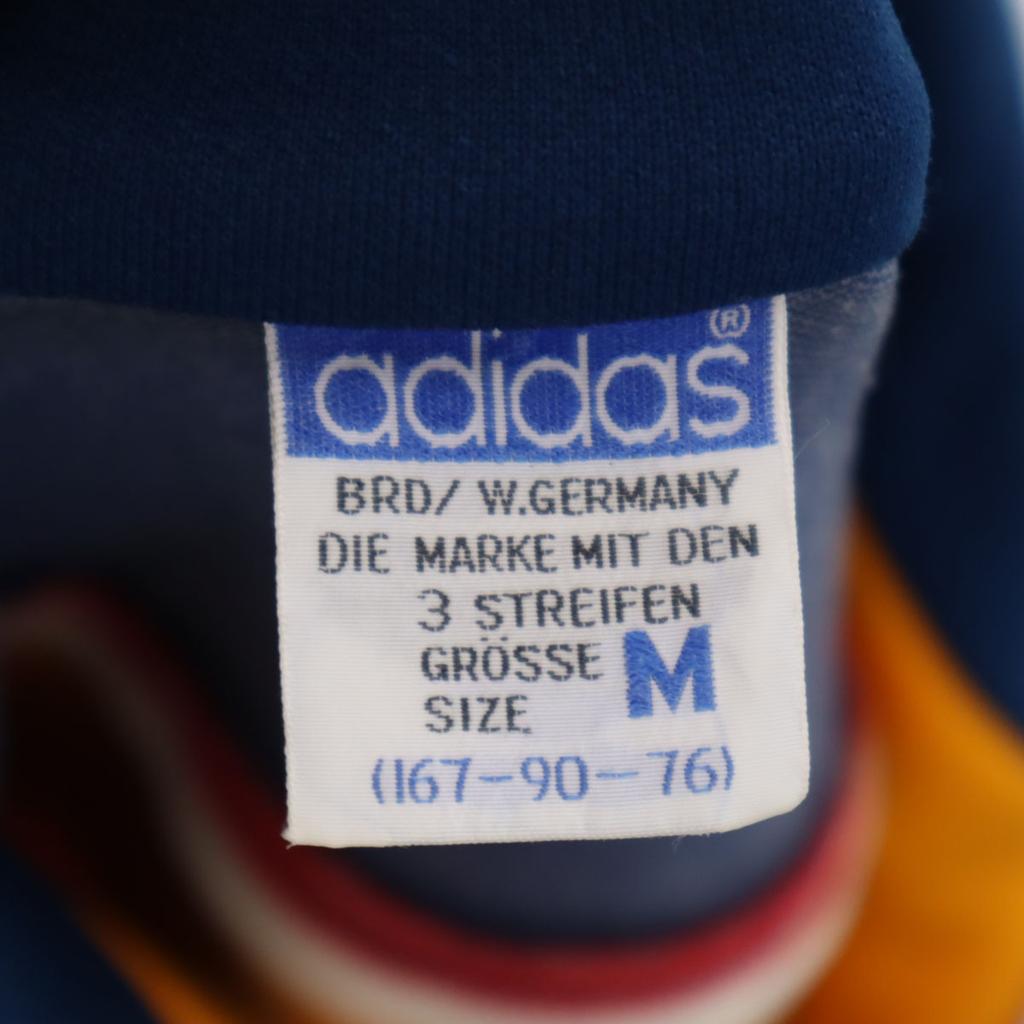 adidas 70s West German Vintage Trefoil logo Track jacket Descente jersey Men's Used