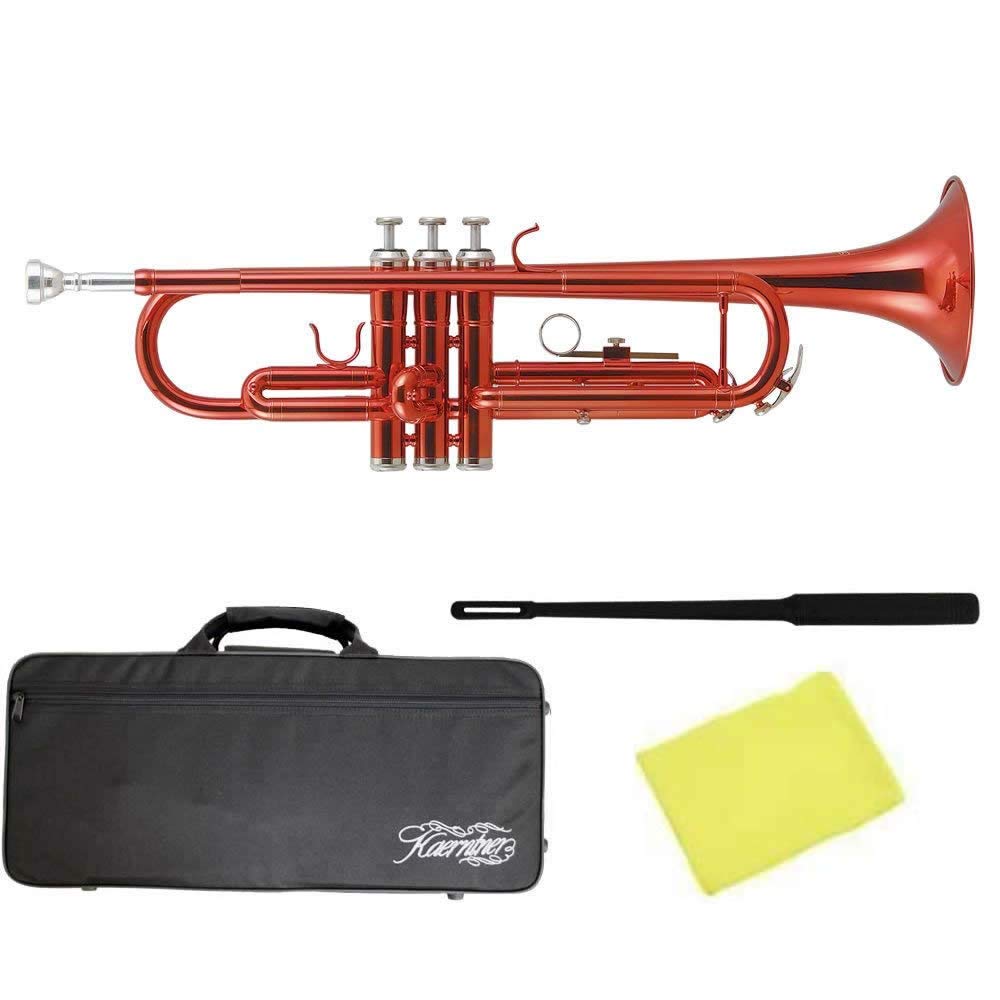 

Kaerntner KTR-30MRD Trumpet, Metallic Red (with semi-hard case)