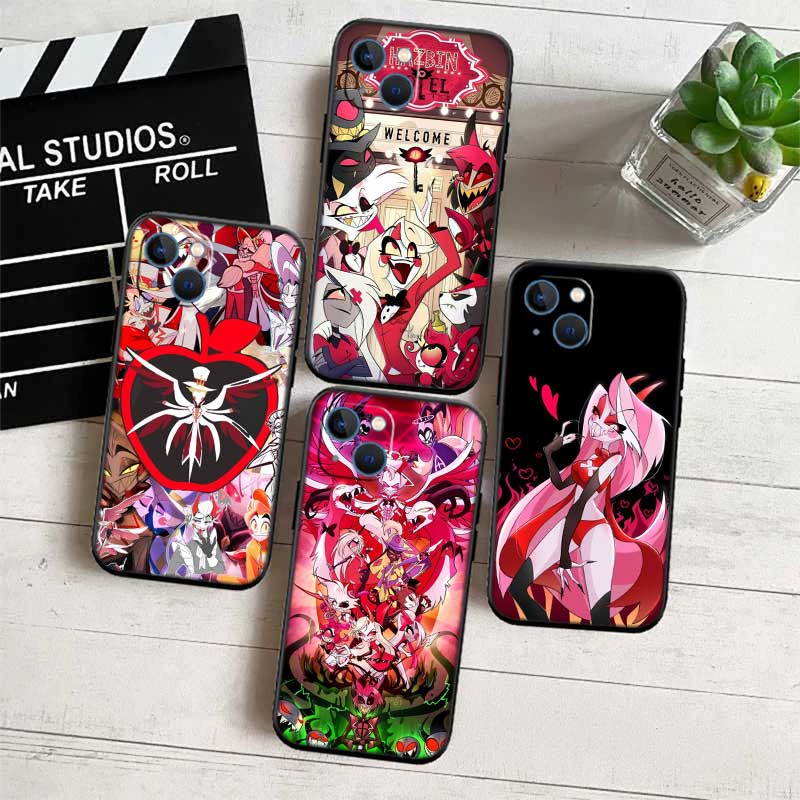 RE35 H-Hazbins Alastor H-Hotels Phone Case for OPPO A40 A60 A80 A15 A16 A16K A12 A17 A17K A54 A54S A53 A53S A55 A56 A57 A98 F23