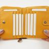 Snoopy Women's Bifold Wallet with Zip-Around Design, Popular Character SNOOPY Medal Print (Yellow)