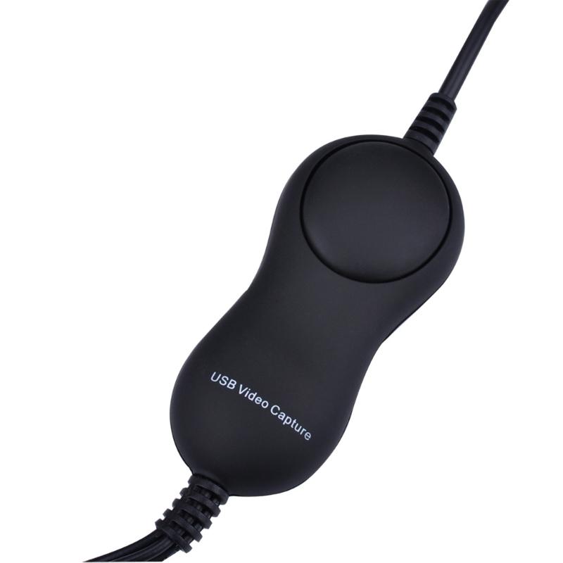 Portable Video Capture Device Converts Analogs Signal To Digital Format Via USB2.0 Support CVBS S Video Input For PC