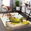Donkey,Cat,Shrek Office Carpet Soft Polyester Entrance Carpet Washable Non-slip Machine Washable Indoor Carpet Living Room Bedroom Dining Ta