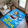 Lilo Stitch Dance Party Floor Rug Office Rug Perfect for Decorate room Foyer Study room Playrooms Antislip Carpet Anime Office Decor Wedding Party Gif